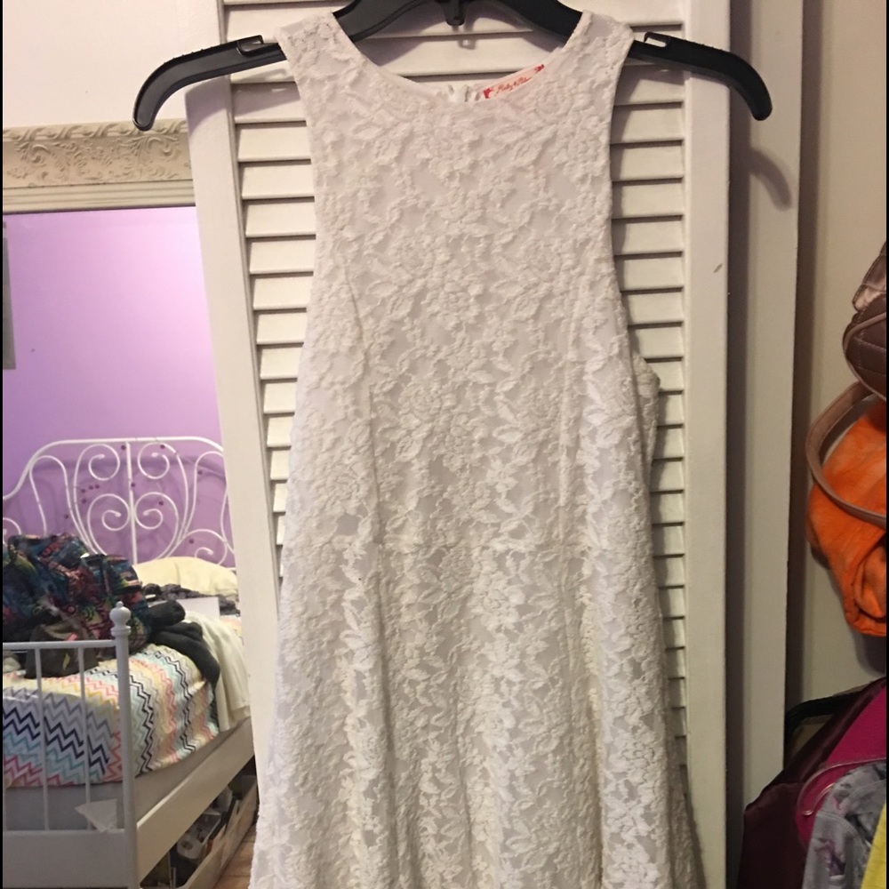 White Lace dress(Kids)